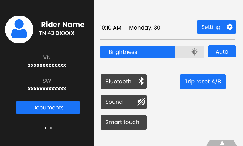 Quick Settings Screen